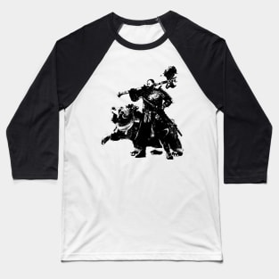 Weathered Yasuke Nioh Baseball T-Shirt